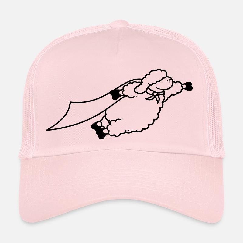 Mouton super-héros drôle Casquette trucker 