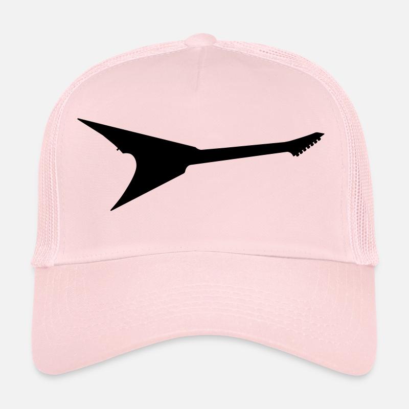 Gitarre Flying V Jackson - Trucker Cap - Hellrosa