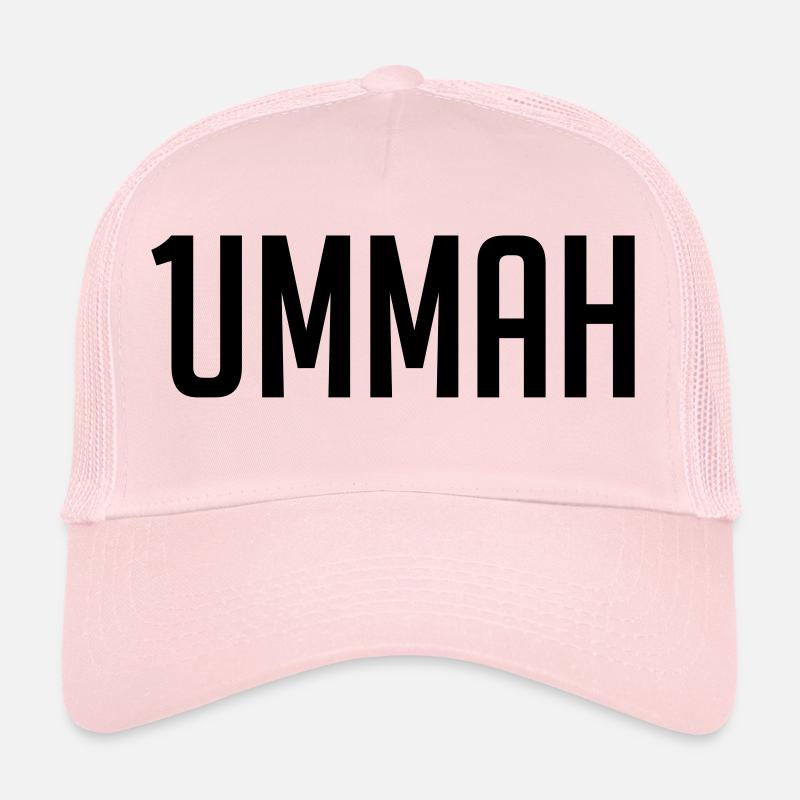 1ummah BLK - Trucker Cap - Hellrosa