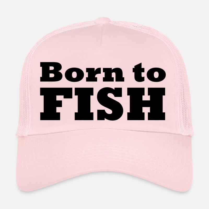 born to fish (g, 1c) Casquette trucker 