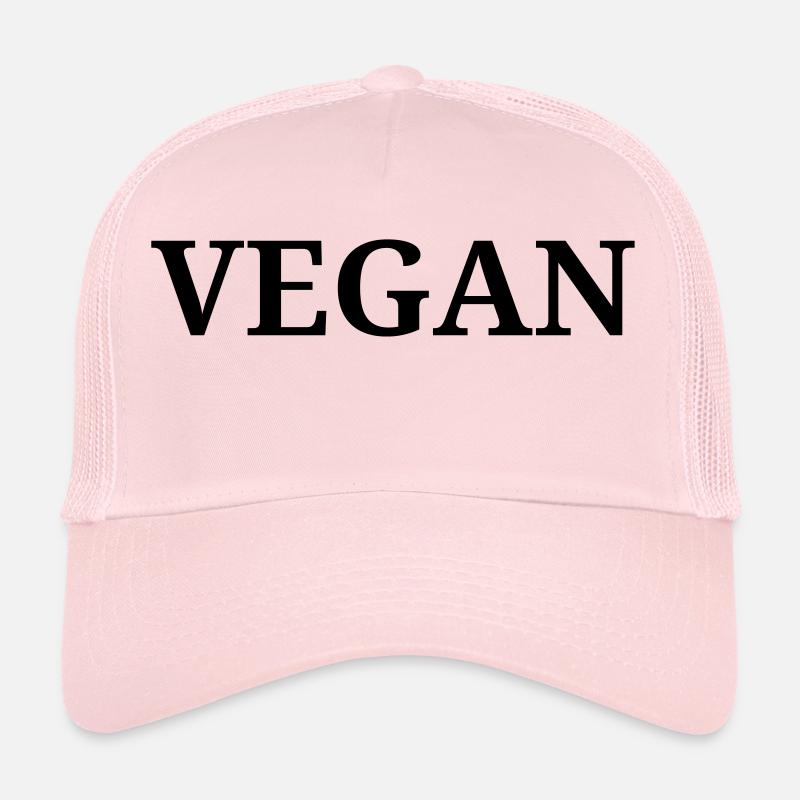 Vegan - Trucker Cap - Hellrosa