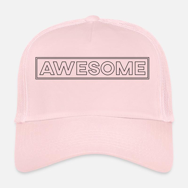 Awesome - Awesome and Simple Trucker Cap