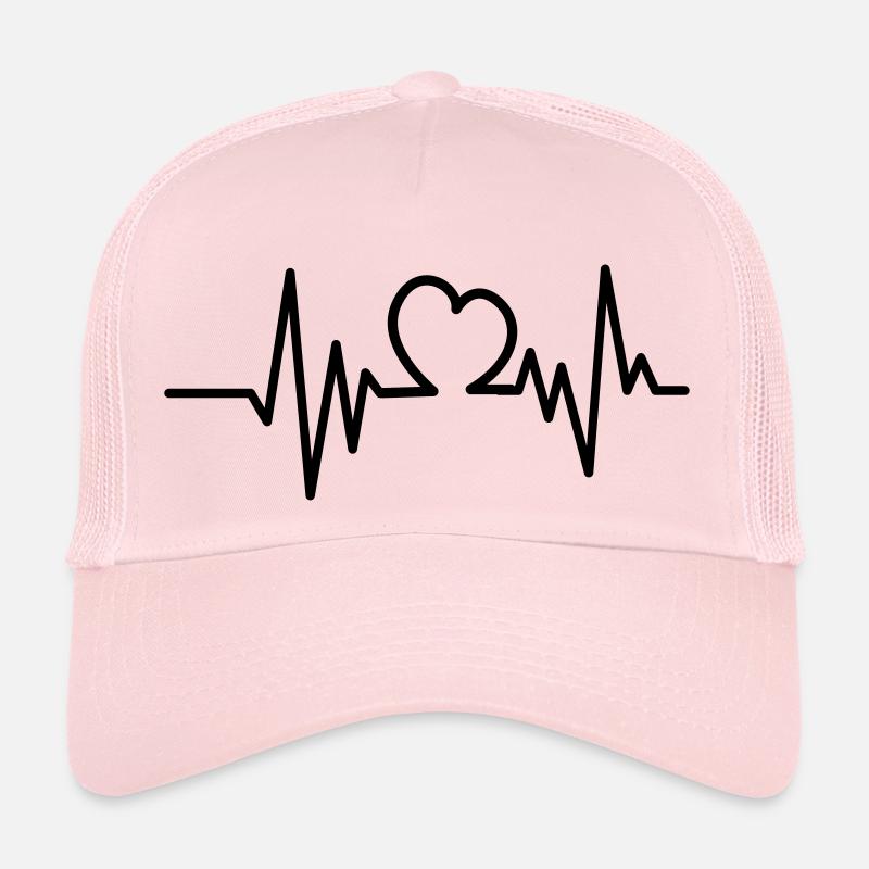 musik - Trucker Cap - Hellrosa
