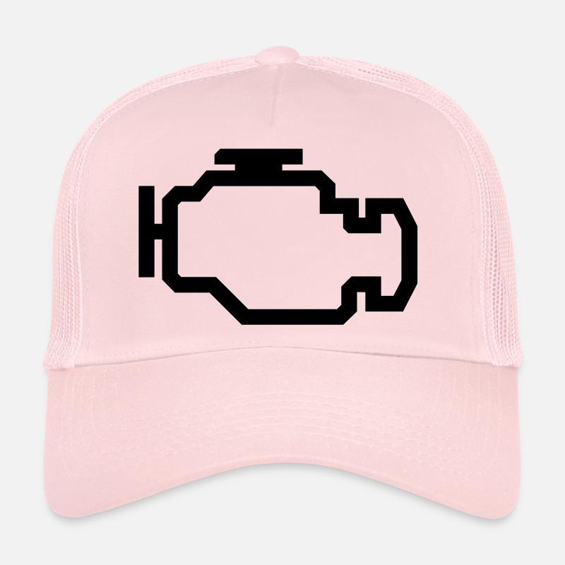 Check Engine Light Trucker Cap