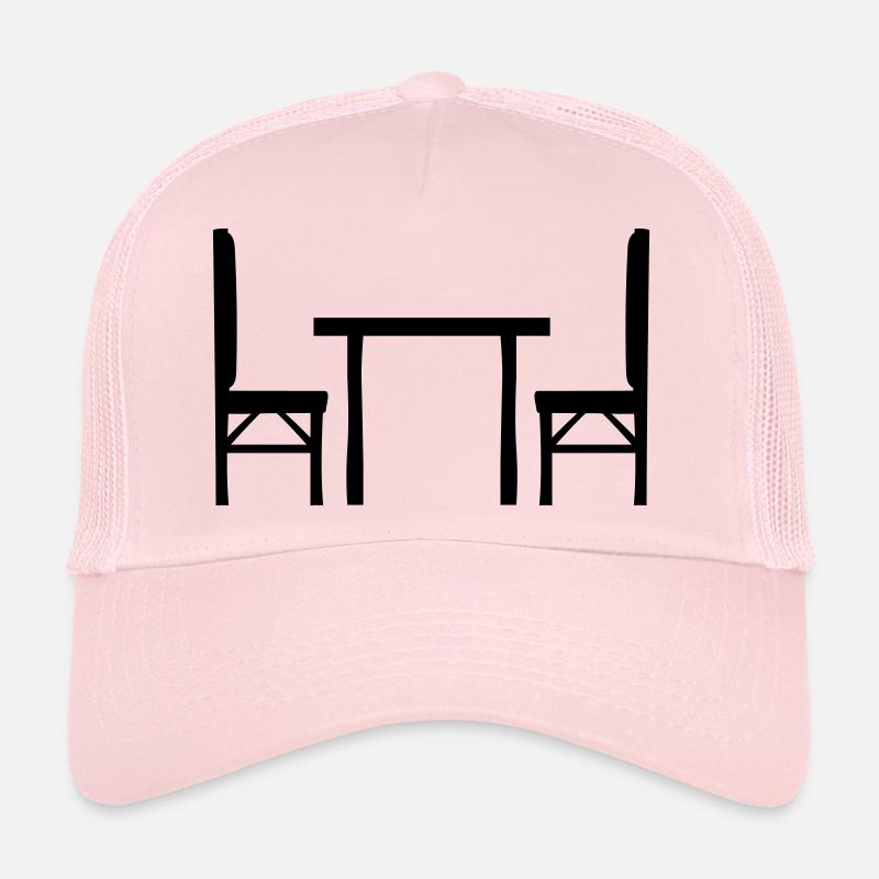 Table 2 chairs Trucker Cap