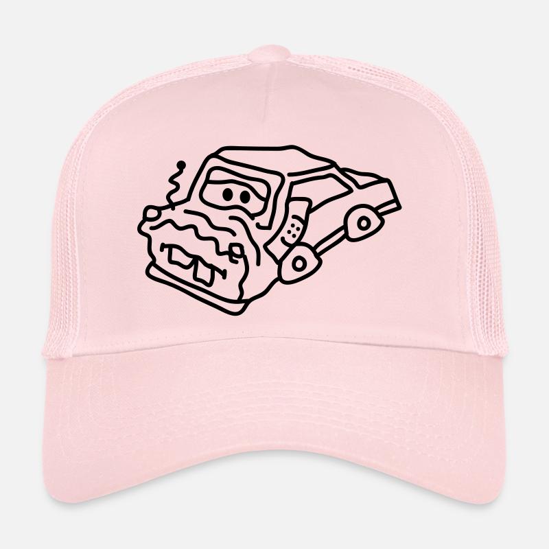 auto_accident Trucker Cap