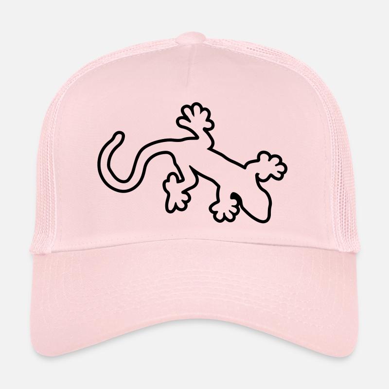 gekko3 - Casquette trucker  - rose pâle