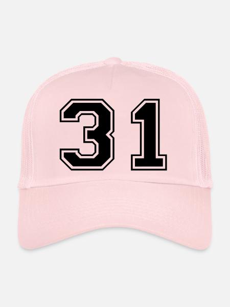 31 - Trucker Cap - pale pink - Front