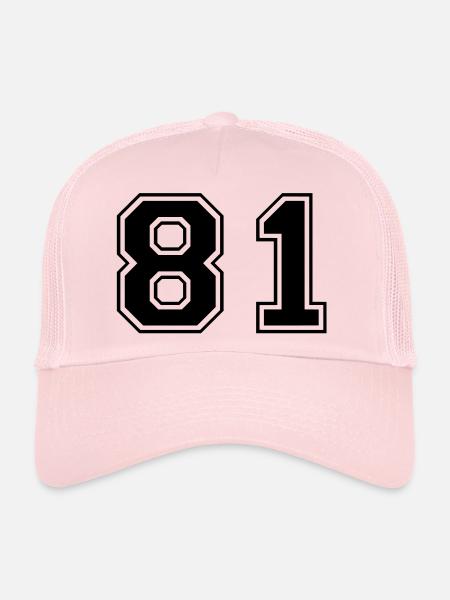 81 - Trucker Cap - pale pink - Front