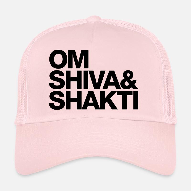OM SHIVA & SHAKTI - Trucker Cap - Hellrosa