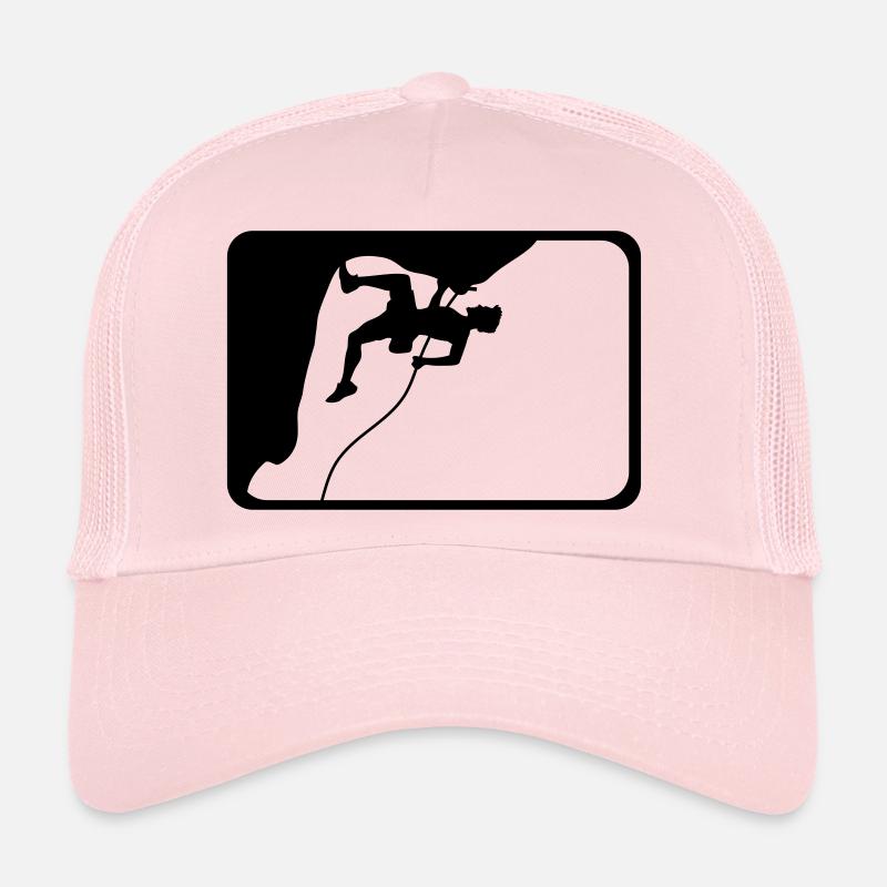 climbing sports logo design Trucker Cap