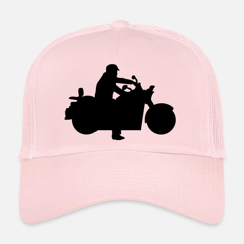 faire de la moto Casquette trucker 
