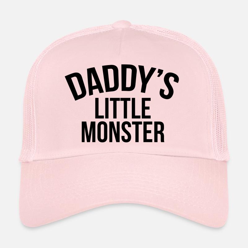 Daddy's little monster Trucker Cap