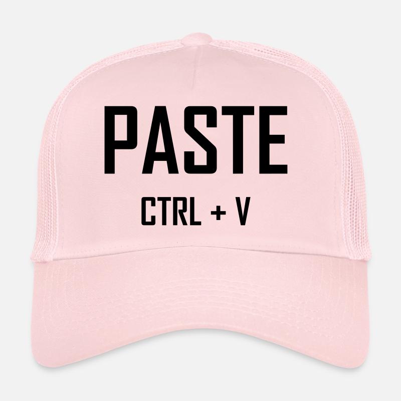 Paste Ctrl V - Vater Sohn Shirt Trucker Cap