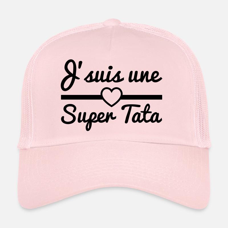 j'suis une super tata - Cadeau tante Casquette trucker 