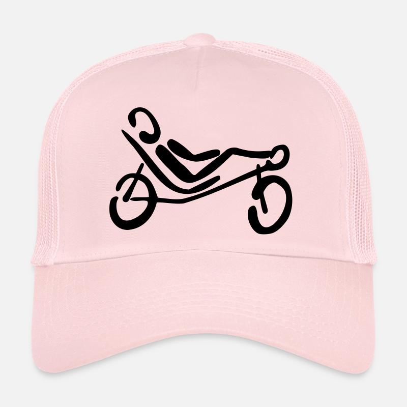 Liegerad Fahrrad - Trucker Cap - Hellrosa