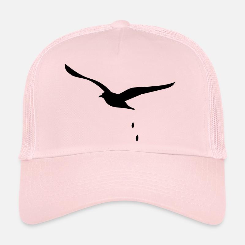 Möwen-Attacke / seagull droppings (1c) Trucker Cap