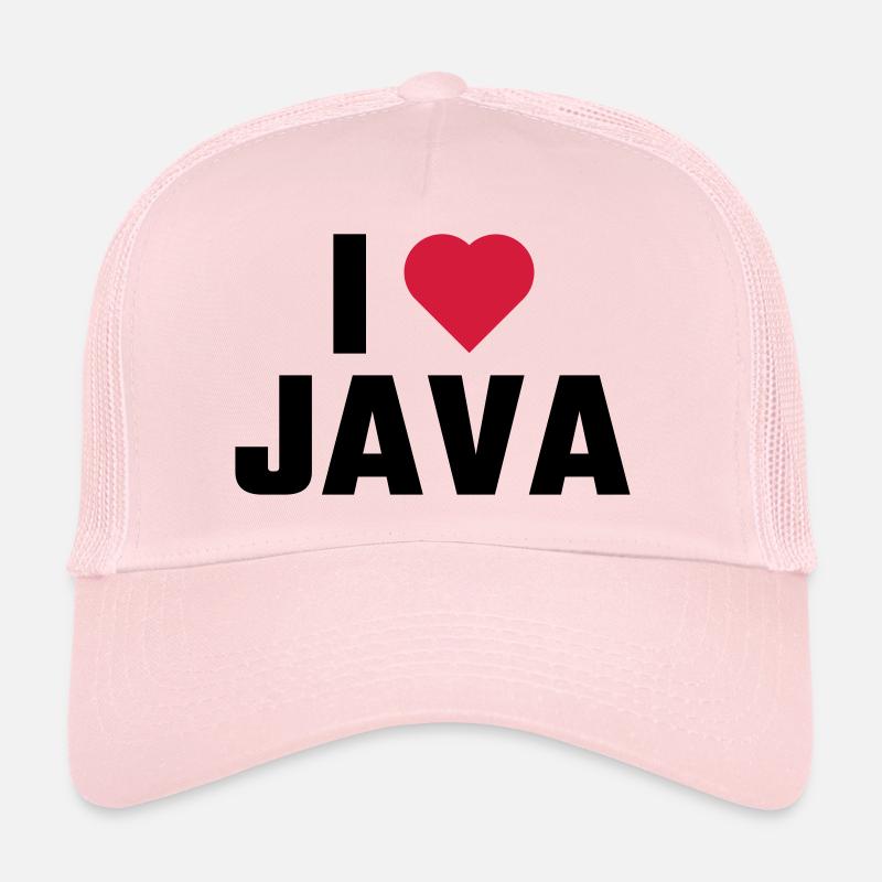 J'aime java Casquette trucker 