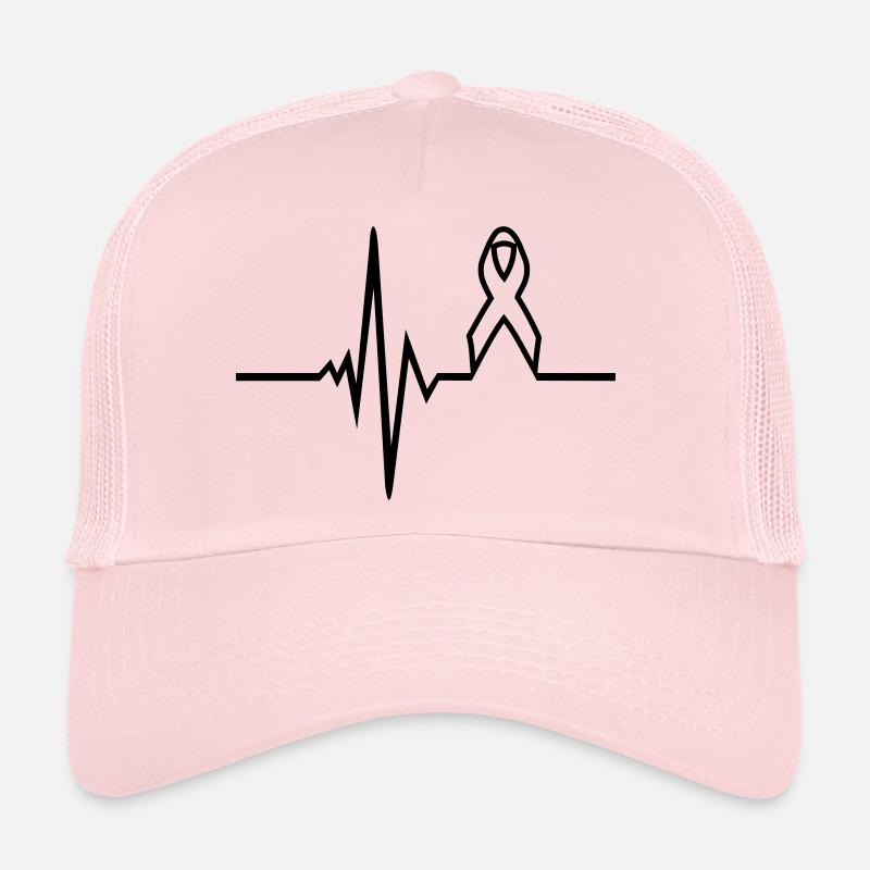schleife - puls - Trucker Cap - Hellrosa