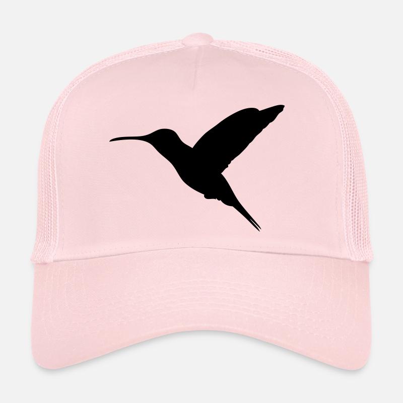 colobri - Casquette trucker - rose pâle