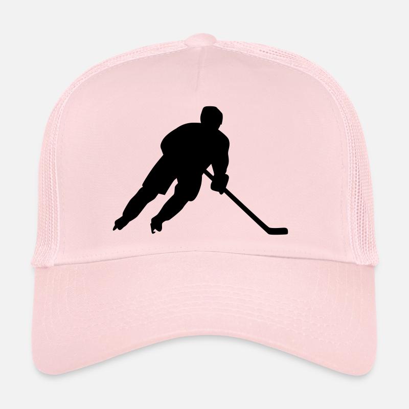 Eishockey - Trucker Cap - Hellrosa