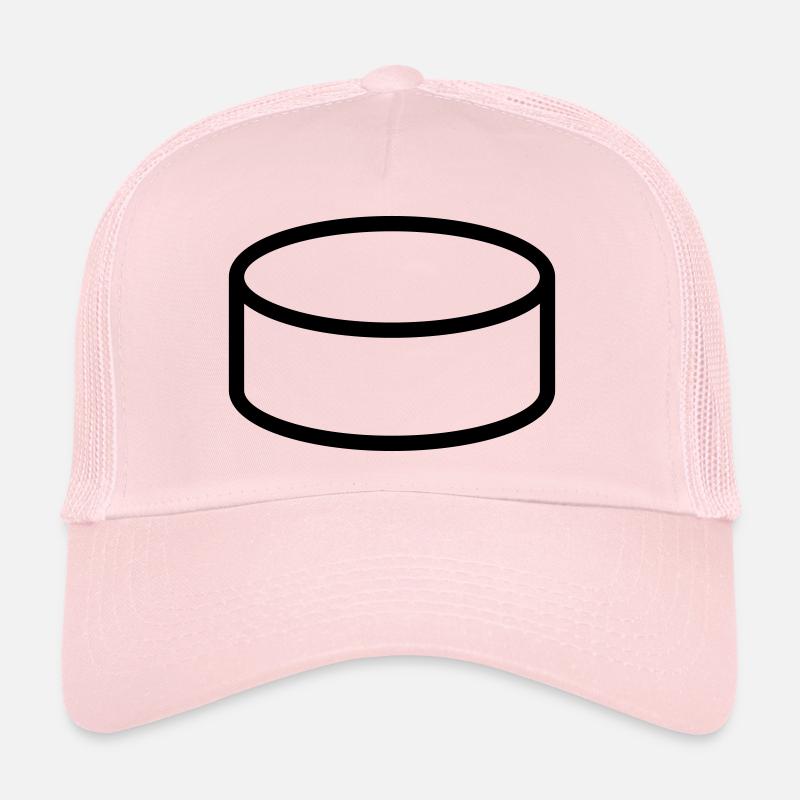 haut de forme - Casquette trucker  - rose pâle