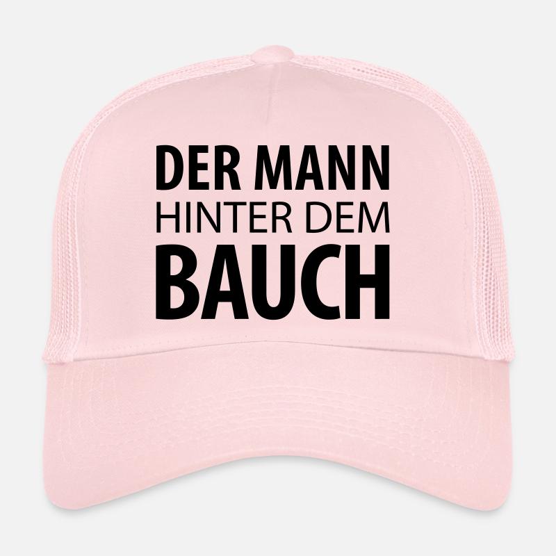 Der Mann hinter dem Bauch (dh) Trucker Cap