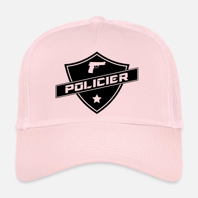 blason policier Casquette trucker 