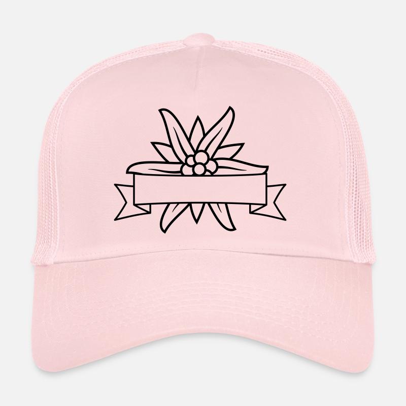Banner Text Edelweiss Trucker Cap