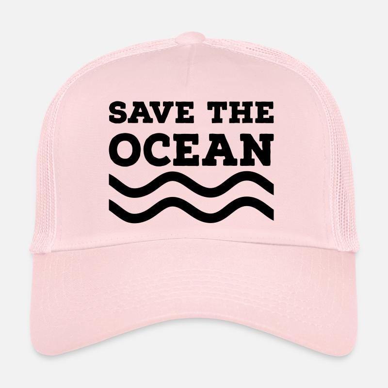 Save the Ocean Trucker Cap
