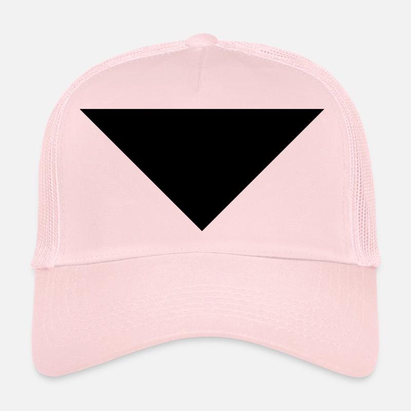 flèche sans bas - Casquette trucker  - rose pâle