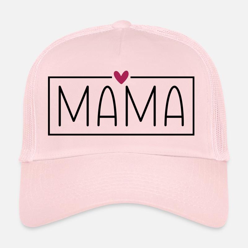 Mama - Rahmen mit Herz - Muttertag Geschenk Trucker Cap
