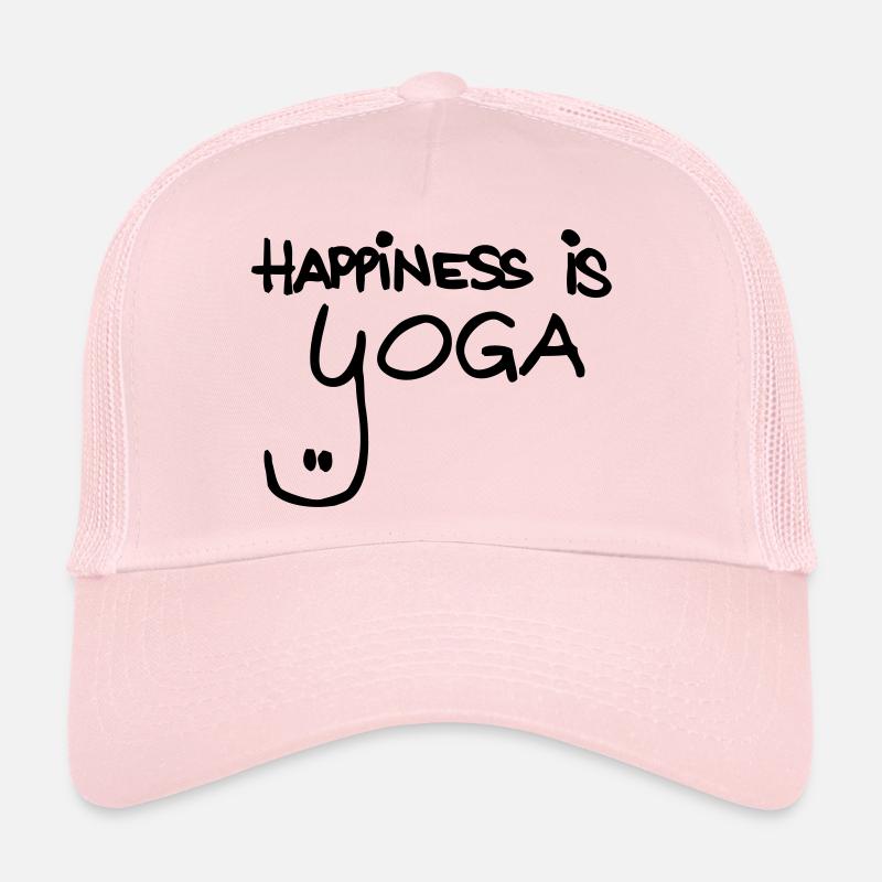 happiness is yoga Trucker Cap