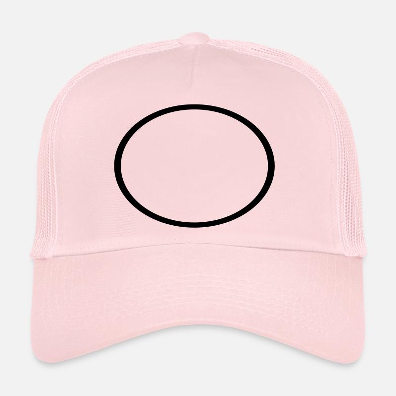 circular Trucker Cap
