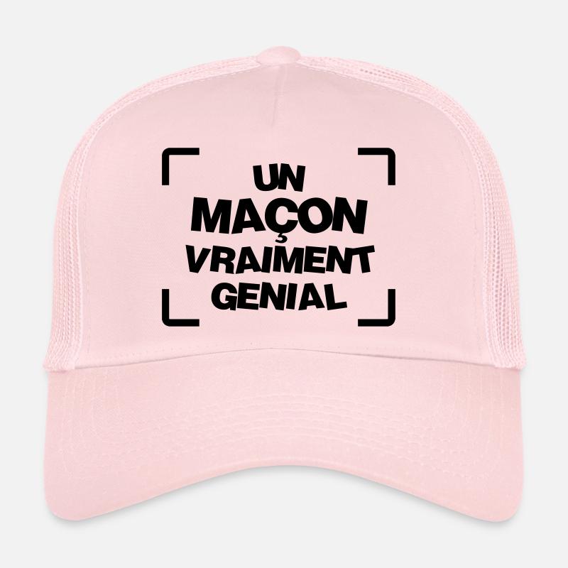 Maçon / Maçonnerie / Maconnerie / Macon Casquette trucker 