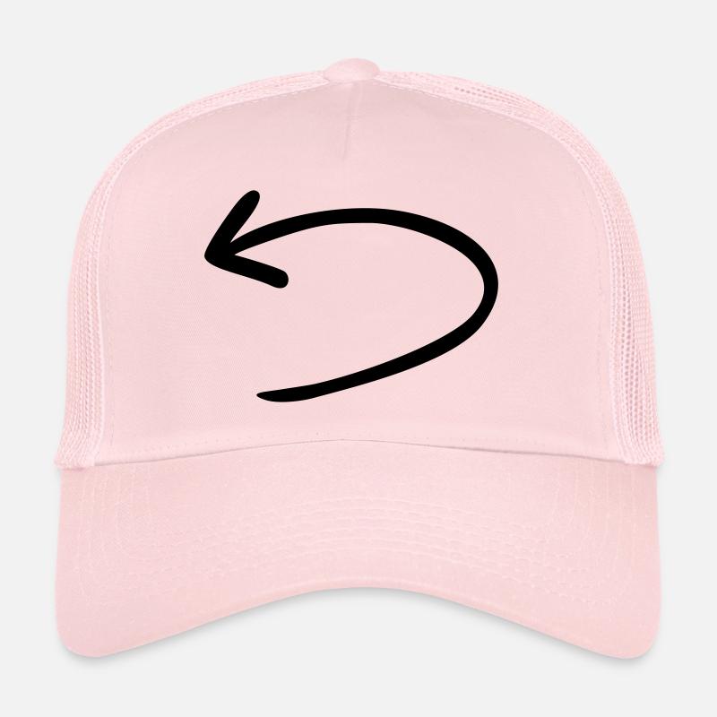 Arrow back reversed Trucker Cap
