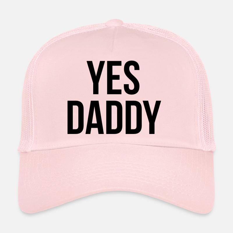 Yes daddy - Trucker Cap - pale pink
