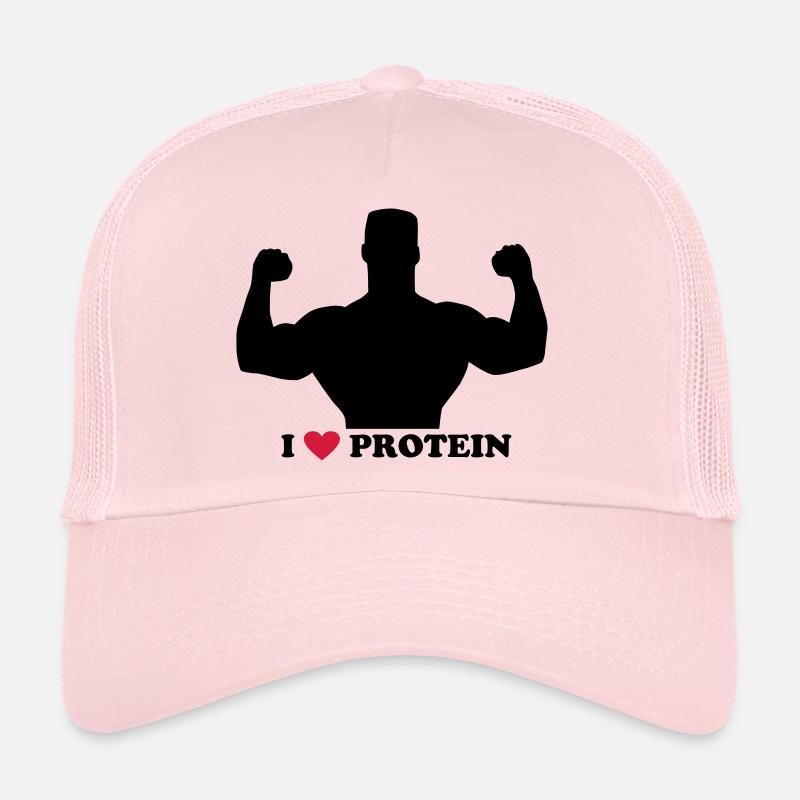 I love Protein Trucker Cap
