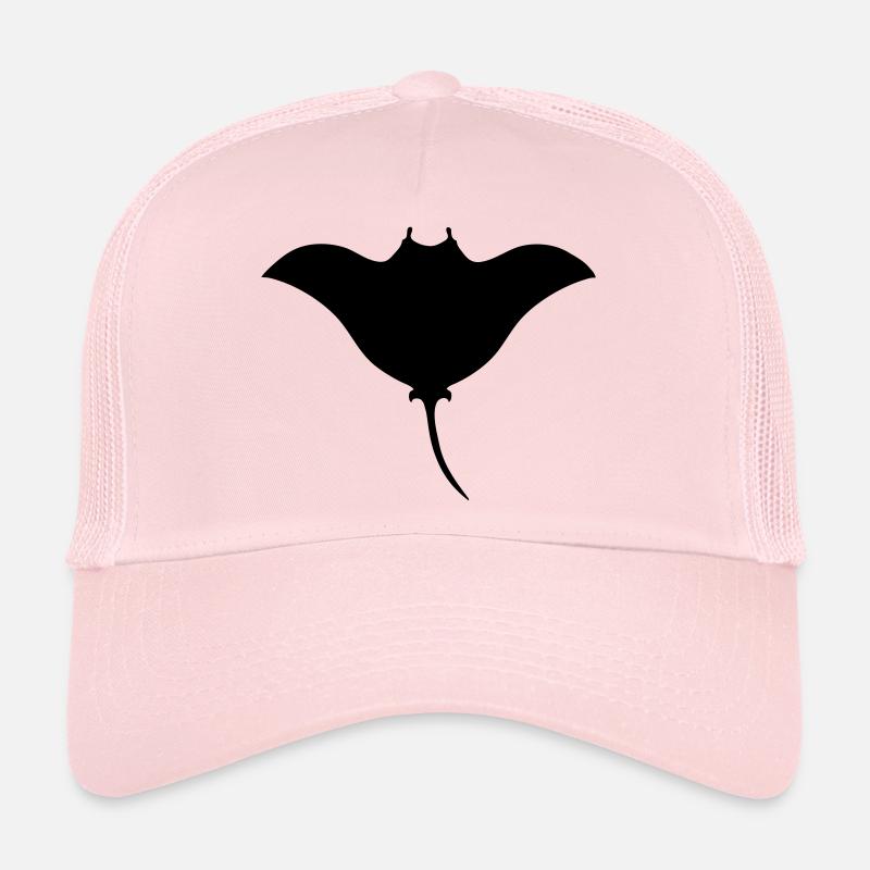 raie manta symbol tattoo pacific Casquette trucker 