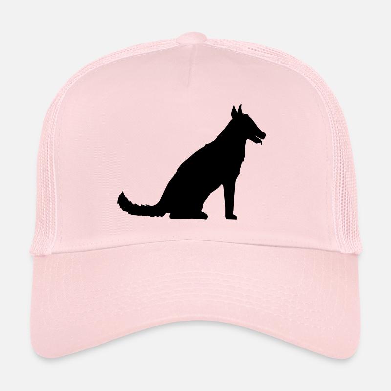 assis assis chien mignon animal de compagnie doux herrch Casquette trucker 