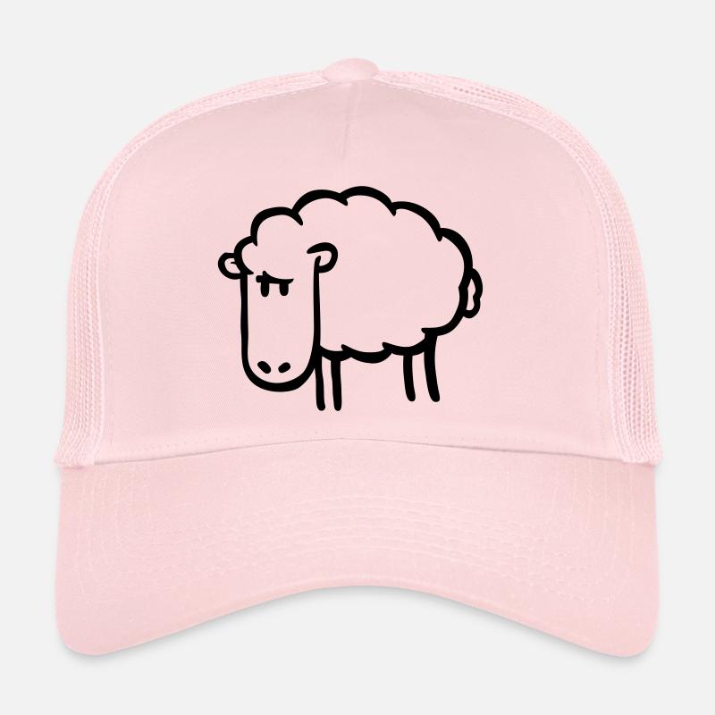 Schaf - Trucker Cap - Hellrosa