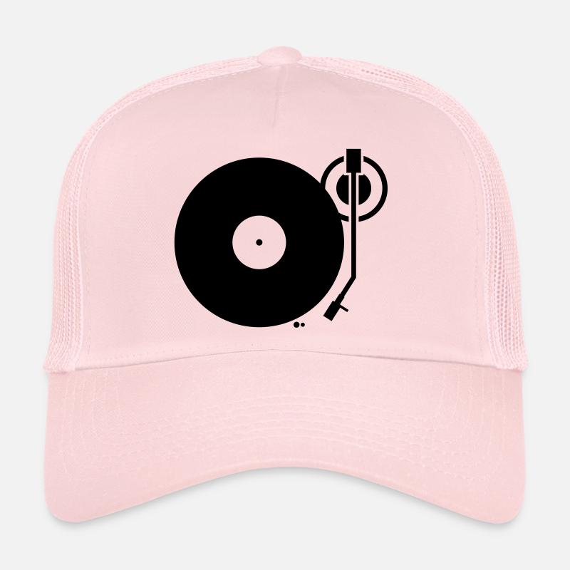 DJ Turntables Turntable Tonearm Record Trucker Cap