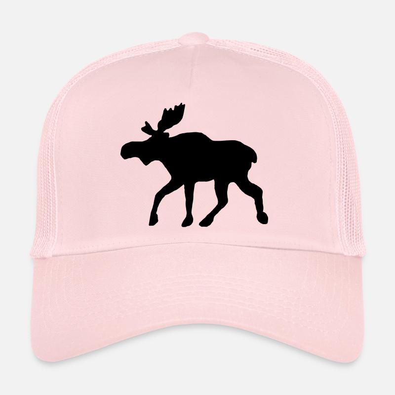 Elch - Trucker Cap - Hellrosa