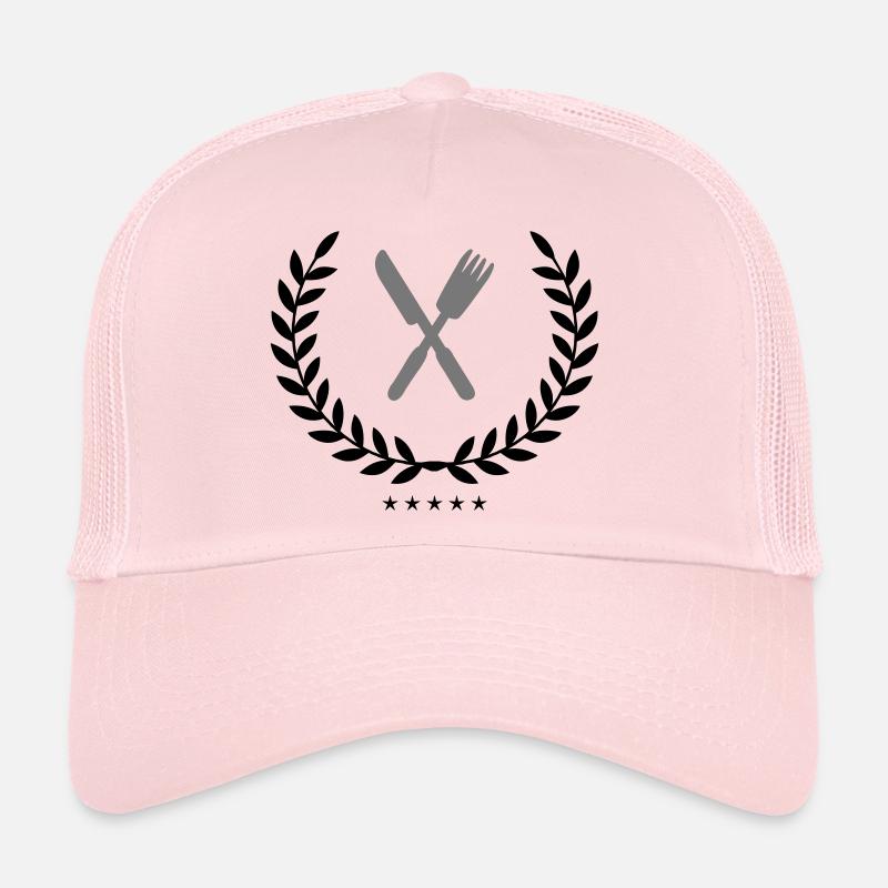 besteck wappen - Trucker Cap - Hellrosa