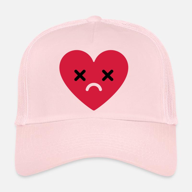 trauriges Herz emoji Trucker Cap