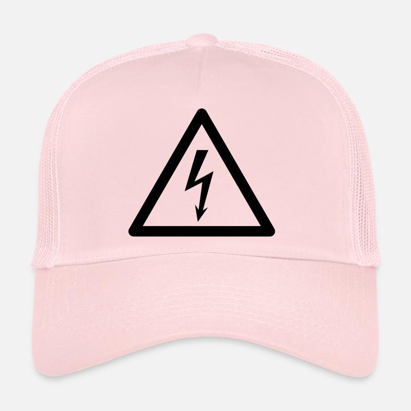 Hazard Symbol - High Voltage Trucker Cap