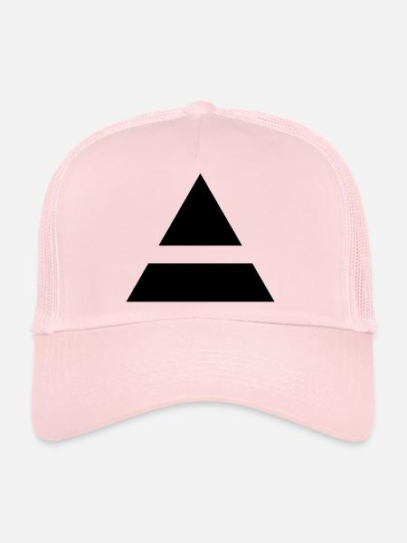 Triad - Trucker Cap - pale pink - Front
