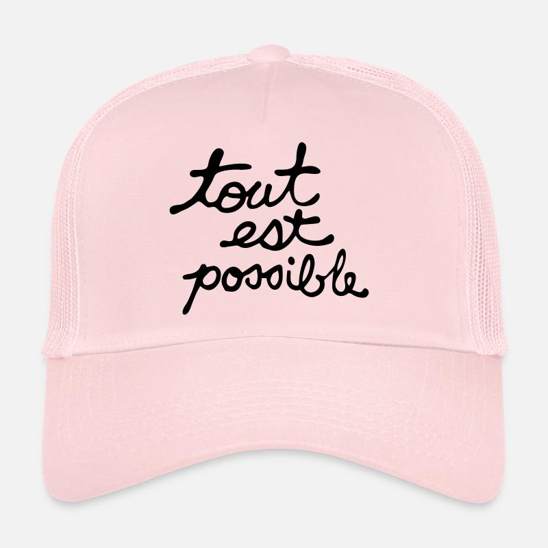 TOUT EST POSSIBLE Casquette trucker 