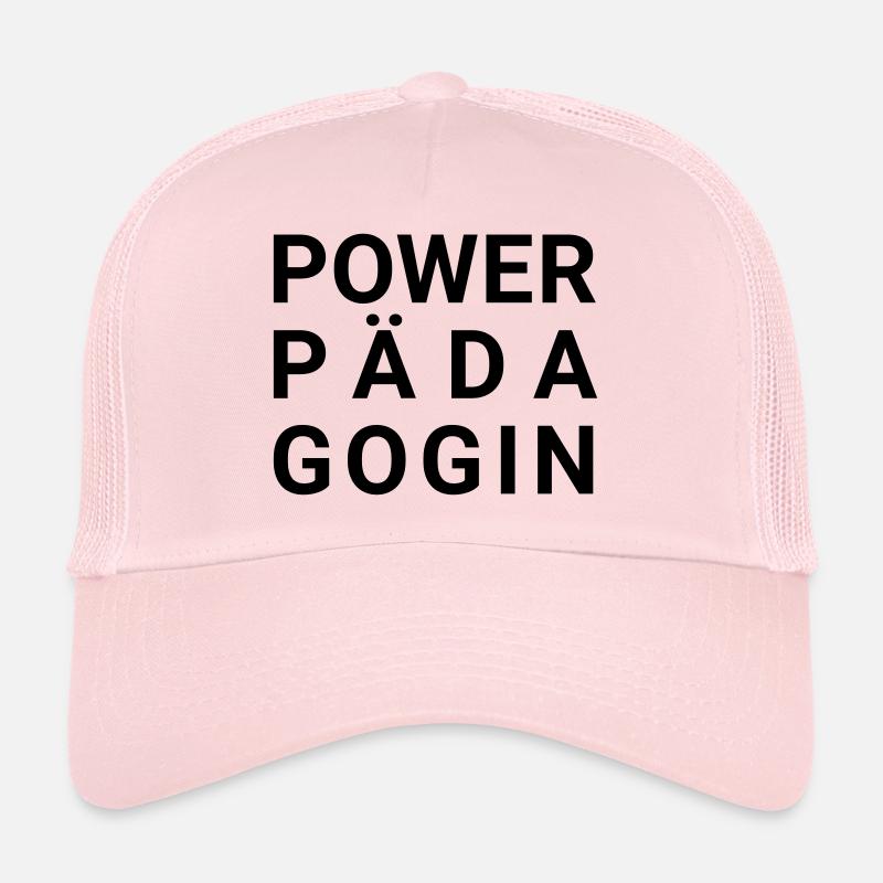 Powerpädagogin - Trucker Cap - Hellrosa