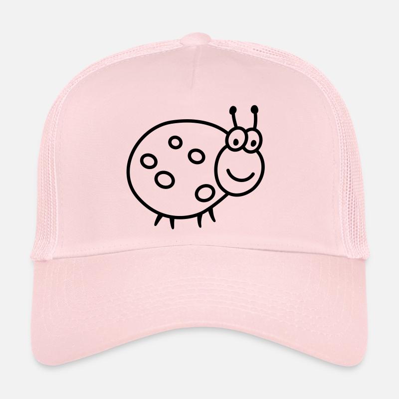 Käfer - Glückskäfer - Trucker Cap - Hellrosa